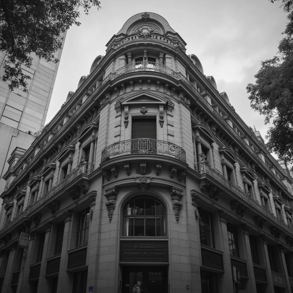 Edificio histórico de Buenos Aires representando la fundación de la consultora