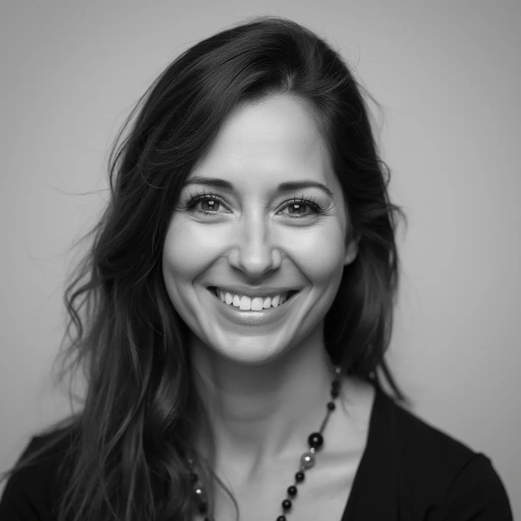 Retrato de Carla Sosa, cliente satisfecha